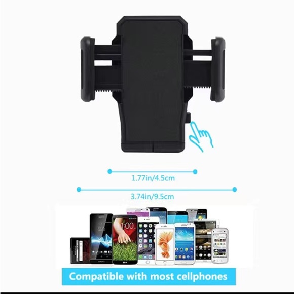 Universal 360 Degree Car Phone Mount Adjustable Gooseneck Cup Holder - Picture 3 of 6